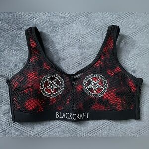 Blackcraft Blood Moon Mesh Top